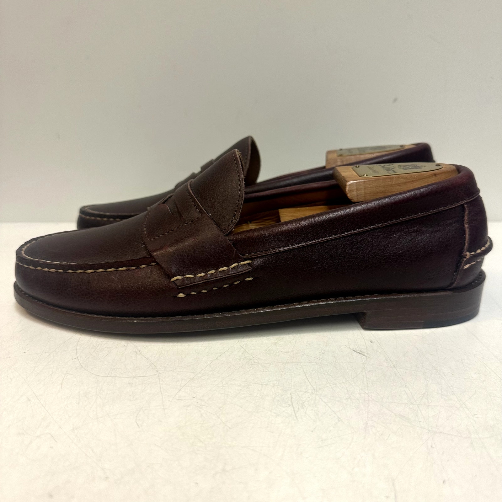 Nwot Rancourt & Co X Polo Ralph Lauren Edric Beefroll Penny Loafer Maine Usa 9.5 — image 4 of 8